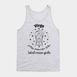 Funny Zodiac - Virgo Tank Top